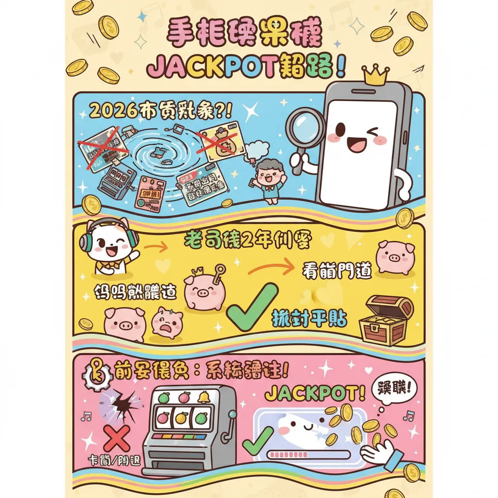 手機娛樂城怎麼挑？教你輕鬆玩拉霸機拿Jackpot