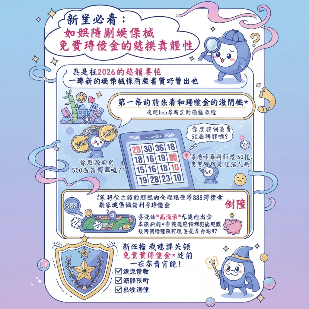 新手必看：如何判斷娛樂城免費體驗金的兌換真實性
